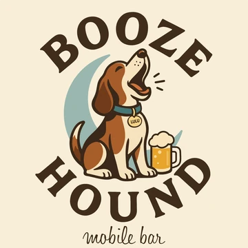 BoozeHound Mobile Bar logo